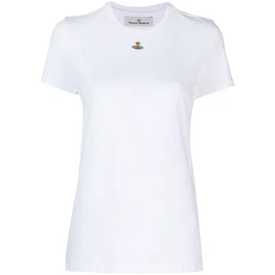 Vivienne Westwood Orb Peru T-shirt In White