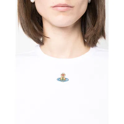 Vivienne Westwood Orb Peru T-shirt In White