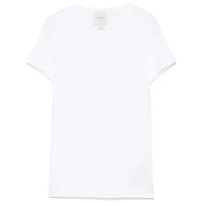 Calvin Klein Logo-embroidered T-shirt