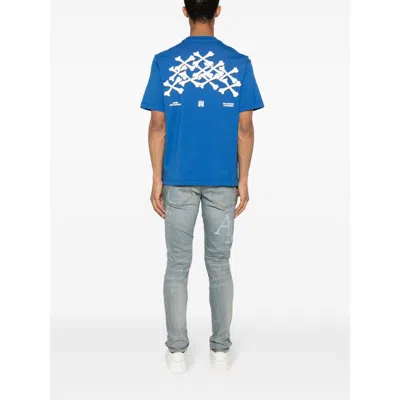 Amiri Bones Stacked Cotton T-shirt