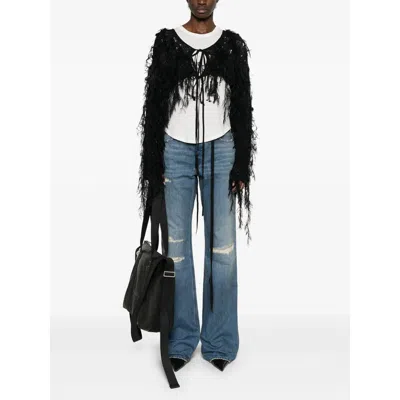 Ann Demeulemeester Jeans With Belt Loops In Blue