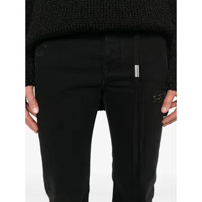Ann Demeulemeester Denim Trousers With Belt Loops