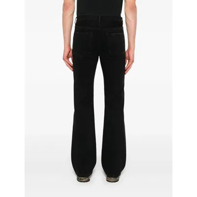 Ann Demeulemeester Denim Trousers With Belt Loops