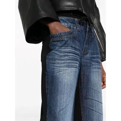 Gudu 07 Layered-effect Denim Trousers