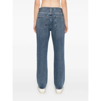 Agolde Lana Rigid Mid-rise Straight-leg Jeans