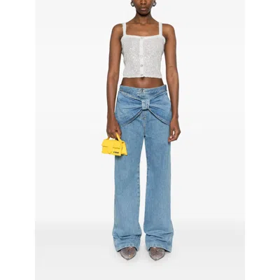 Mach&mach Bow-detailed Jeans
