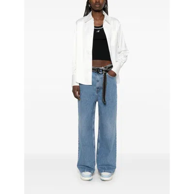 Axel Arigato Denim Wide-leg Jeans