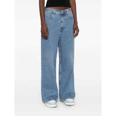 Axel Arigato Denim Wide-leg Jeans