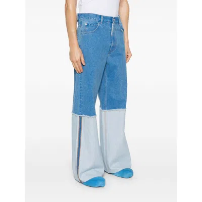Marni High Turn-up Wide Leg Jeans