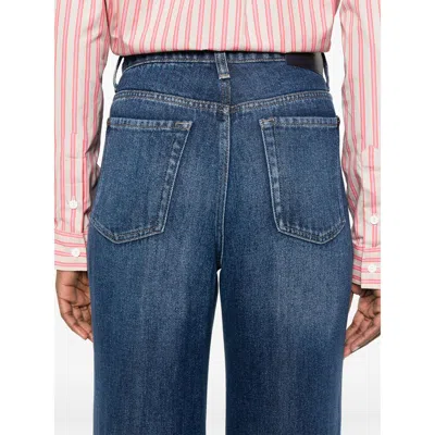 7 For All Mankind Modern Dojo Flared Jeans Clothing In Blue