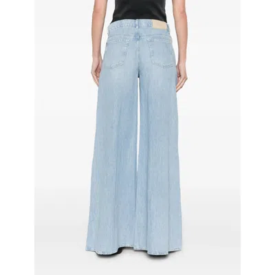 7 For All Mankind Denim Wide-leg Jeans
