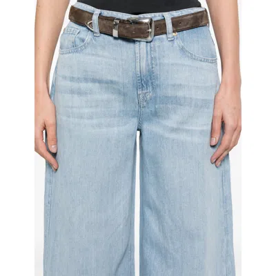 7 For All Mankind Denim Wide-leg Jeans