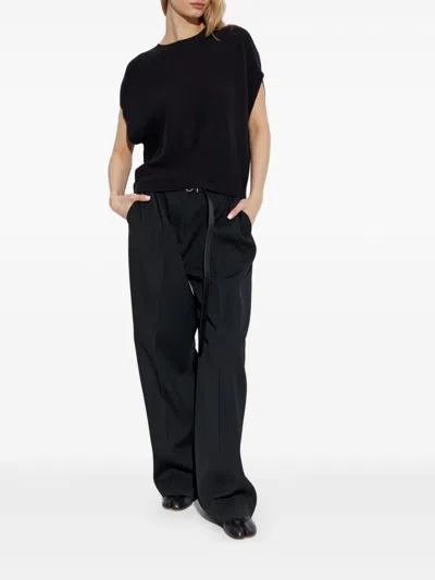 Emporio Armani Cotton Blend Knitted Top