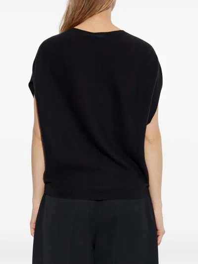 Emporio Armani Cotton Blend Knitted Top
