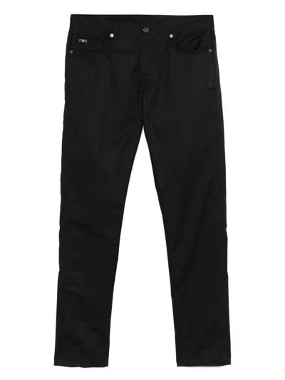 Emporio Armani Man Pants Black Size 31 Cotton, Elastane