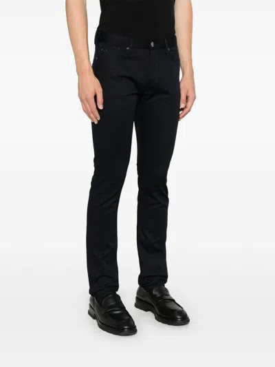 Emporio Armani Man Pants Black Size 31 Cotton, Elastane