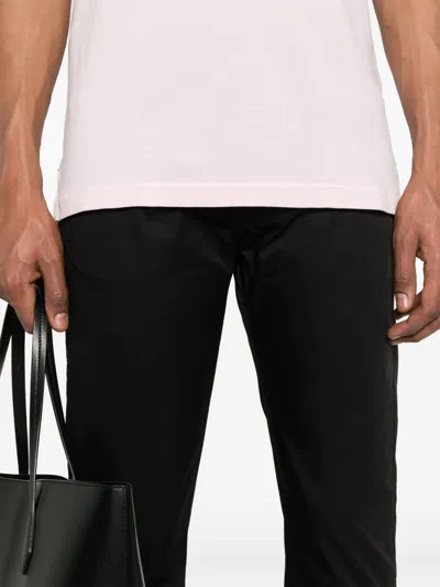 Emporio Armani Man Pants Black Size 31 Cotton, Elastane