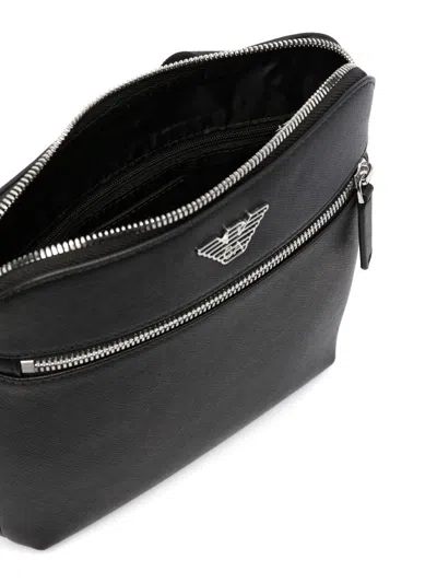 Emporio Armani Small Faux-leather Messenger Bag
