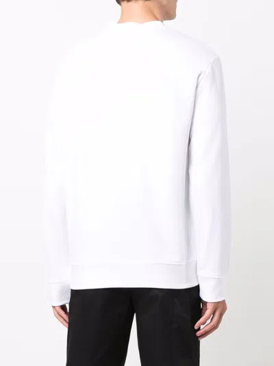 Emporio Armani Logo Print Long-sleeved Sweatshirt