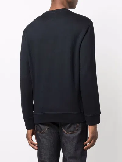 Emporio Armani Cotton Blend Crewneck Sweatshirt