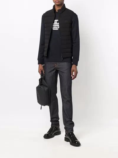 Emporio Armani Cotton Blend Crewneck Sweatshirt