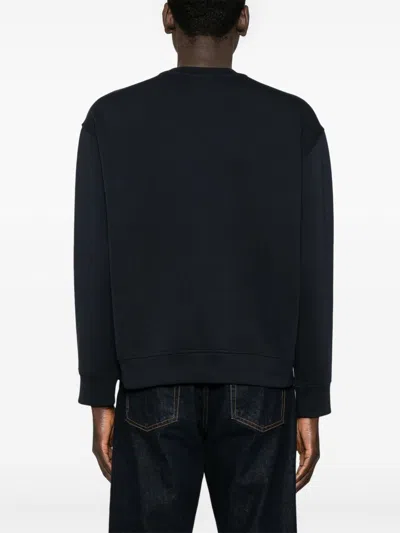Emporio Armani Embroidered-logo Sweatshirt