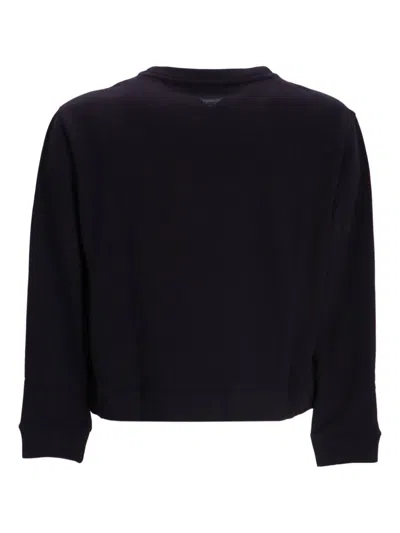 Emporio Armani French Terrycloth Logo Sweatshirt