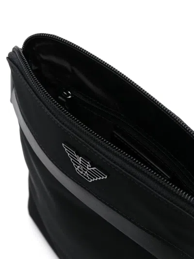 Emporio Armani Small Faux-leather Messenger Bag