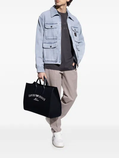 Emporio Armani Men's Logo Sneakers
