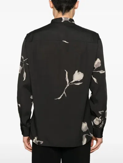 Emporio Armani Floral-print Shirt