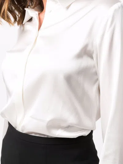Emporio Armani Straight Collared Silk Shirt