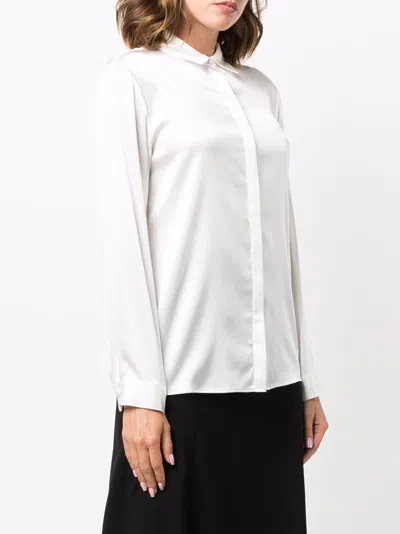 Emporio Armani Straight Collared Silk Shirt