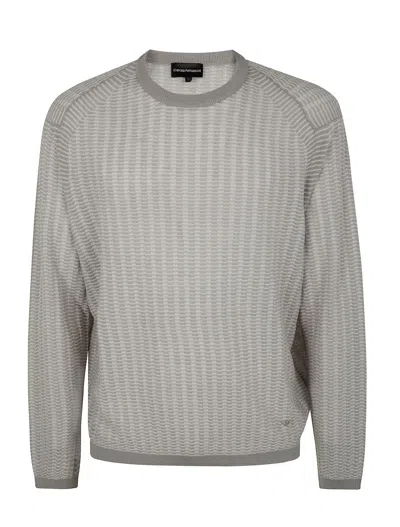 Emporio Armani Men's Lyocell Pullover Sweater