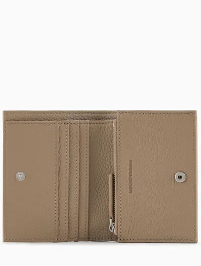 Emporio Armani Textured Finish Leather Wallet And Cardholder