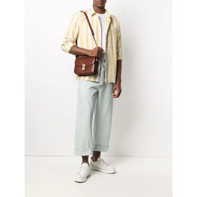 Apc A. P.c. Logo-stamp Shoulder Bag