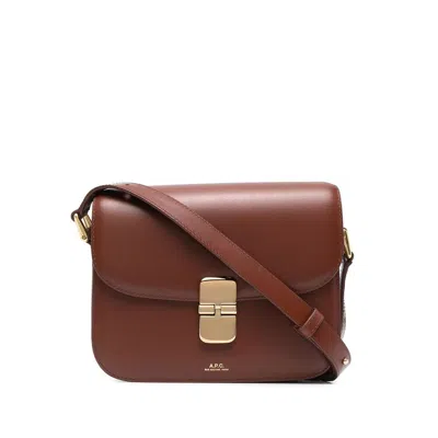 Apc A. P.c. Logo-stamp Shoulder Bag