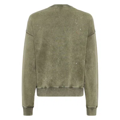 Dsquared2 Relaxed Fit Crew Neck Sweater With Distressed Detailing
