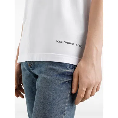 Dolce & Gabbana White Dg Logo T-shirt