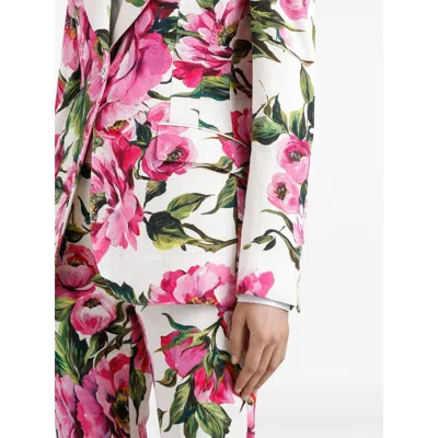 Dolce & Gabbana Floral-print Blazer