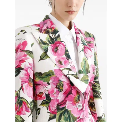 Dolce & Gabbana Floral-print Blazer