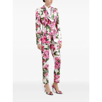 Dolce & Gabbana Floral-print Blazer
