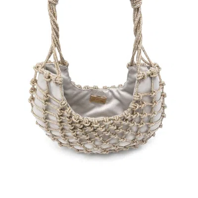 Rosantica Gold  Gray Tote Bags