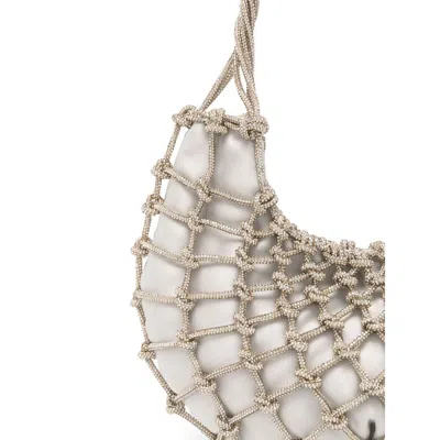Rosantica Gold  Gray Tote Bags