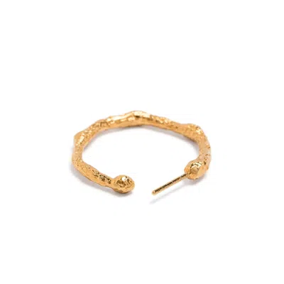 Forte Forte Hoop Sculpture Earrings