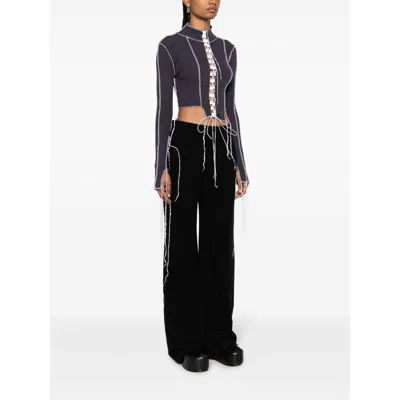 Julfer Nicole Cut-out Crop Top