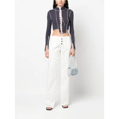 Julfer Nicole Cut-out Crop Top