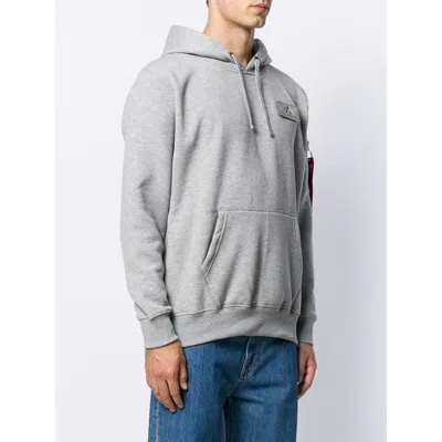 Alpha Industries Hooded Logo Sweatshirt