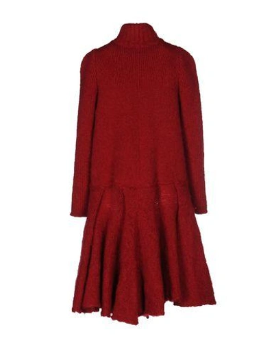 Shop Emporio Armani Coats In Red