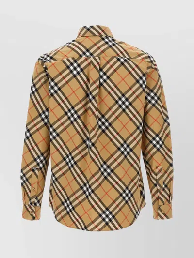 Burberry Shirts In Beige
