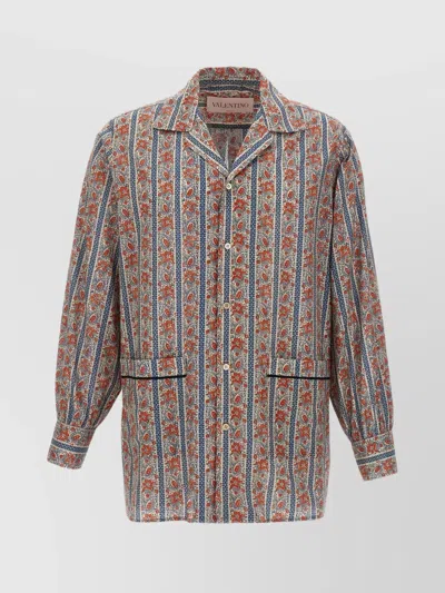 Valentino Pajama Shirt With "voyage Imaginaire" Print